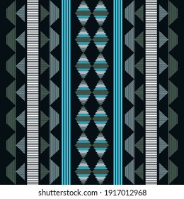 Rayas. yegua mexicana. Patrón sin foco. Diseño con eclosión manual. Textil. Ornamento étnico de boho. Ilustración vectorial para diseño web o impresión.