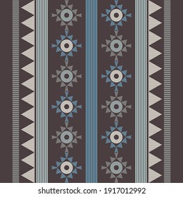 Rayas. yegua mexicana. Patrón sin foco. Diseño con eclosión manual. Textil. Ornamento étnico de boho. Ilustración vectorial para diseño web o impresión.