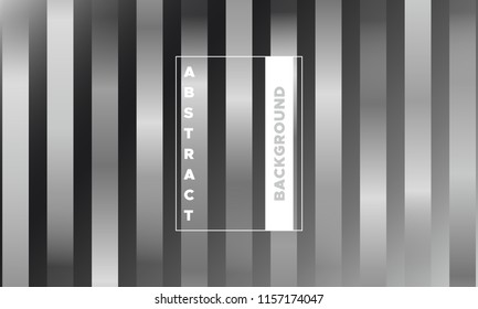 Stripes with Monochrome Gradient. Minimal Abstract Background with Glow Effect. Simple Geometric Cover. EPS10 Vector Illustration with Lines. Abstraction with Stripes for Placard, Banner, Poster.