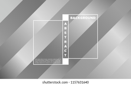 Stripes with Monochrome Gradient. Minimal Abstract Background with Glow Effect. Simple Geometric Cover. EPS10 Vector Illustration with Lines. Abstraction with Stripes for Placard, Banner, Poster.