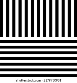 Stripes Motifs Pattern in Black White. Decoration for Interior, Exterior, Carpet, Textile, Garment, Cloth, Silk, Tile, Plastic, Paper, Wrapping, Wallpaper, Pillow, sofa, Background, Ect. Vector 