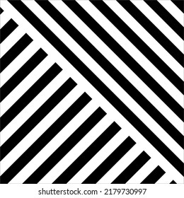 Stripes Motifs Pattern in Black White. Decoration for Interior, Exterior, Carpet, Textile, Garment, Cloth, Silk, Tile, Plastic, Paper, Wrapping, Wallpaper, Pillow, sofa, Background, Ect. Vector 