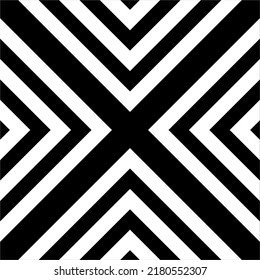 Stripes Motifs Pattern in Black White. Decoration for Interior, Exterior, Carpet, Textile, Garment, Cloth, Silk, Tile, Plastic, Paper, Wrapping, Wallpaper, Pillow, sofa, Background, Ect. Vector 