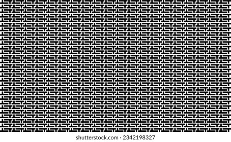 Stripes Motifs Pattern in Black White. Decoration for Interior, Exterior, Carpet, Textile, Garment, Cloth, Silk, Tile, Plastic, Paper, Wrapping, Wallpaper, Pillow, sofa, Background, Ect. Vector 