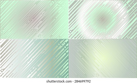 Stripes on background. Mint color abstract background. Diagonal stripes.Vector illustration