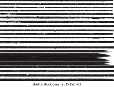Stripes pack .Grunge Paint Roller set . Vector black stripes . Distressed banner . Black stripes with rough edges. paintbrush collection .Gradient brushes . Bulge lines . Distress textured strokes