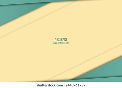 Stripes in papercut style background. Vector illustration.