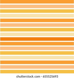Stripes pattern illustration. Vector orange background