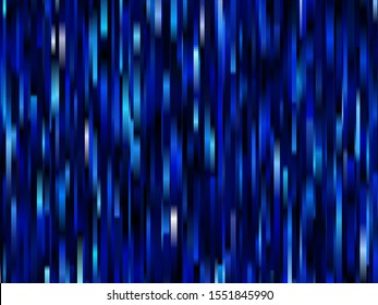 Stripes pattern. Light blue background. Blue tinsel for celebration design. Christmas celebration. Space background. Colorful vibrant gradient background. Blue glow. Motion line. Vector texture