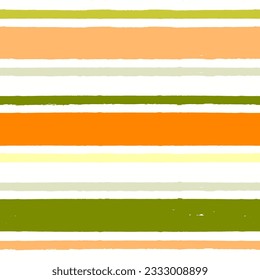 Stripes pattern. Seamless vector colorful lines. Warm colors autumn stripe background