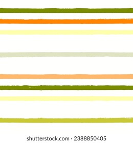 Stripes pattern. Seamless vector colorful lines. Warm colors autumn stripe background