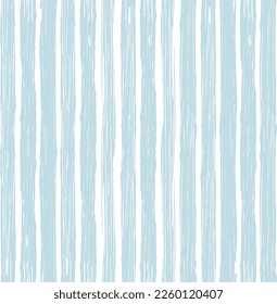 Stripes pattern, summer blue striped seamless vector background, navy brush strokes. pastel grunge stripes, watercolor paintbrush line