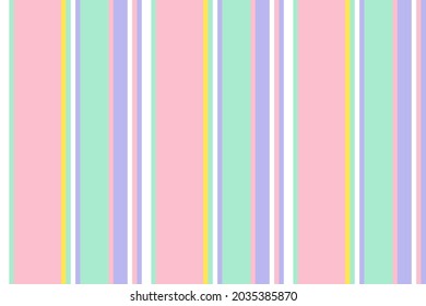 Stripes Pattern Vector Background. Colorful Stripe Abstract Texture. Fashion Print Design.