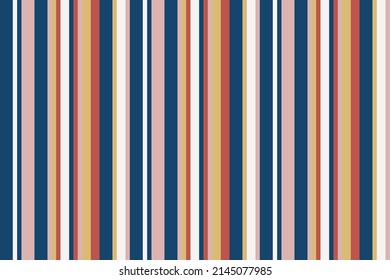 Stripes pattern vector background. Colorful stripe abstract texture. Fashion print design.