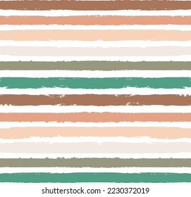 Patrón de rayas, rayas de cintura vectorial sin soldadura, trazos de pincel pastel infantil. fondo de lineas lindas de pincel para bebés