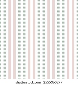 Stripes pattern vector. pink with green  Striped on white background. Stripe seamless texture fabric. Geometric lines design textile, textile fabric.