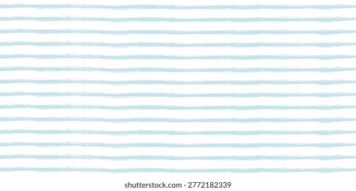 Stripes pattern, watercolor paintbrush lines, summer blue striped seamless vector background, navy brush grunge stripes.Eps10