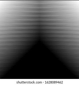 Stripes print. Lines pattern. Striped ornament. Linear background. Abstract illustration. Strokes wallpaper. Modern halftone image. Geometrical vector artwork.
