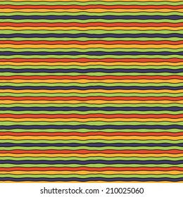 stripes psychedelic seamless pattern,editable, vector eps10