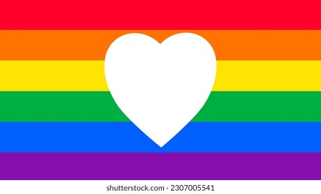 Stripes rainbow background for pride month celebration