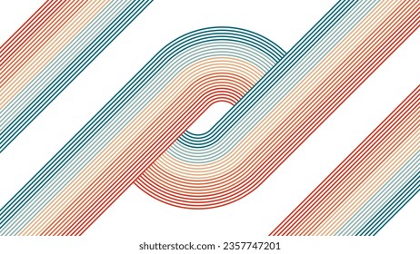 Stripes retro texture. Striped background. Vector illustration.