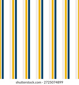 Streifen nahtloses Muster mit blauem und gelbem Farbdesign