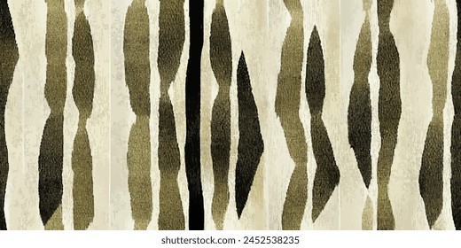 Stripes seamless pattern. Ikat ethnic tribal, handmade seamless wallpaper. Ethnic Ikat abstract background art. llustration for greeting cards, printing and other design project.