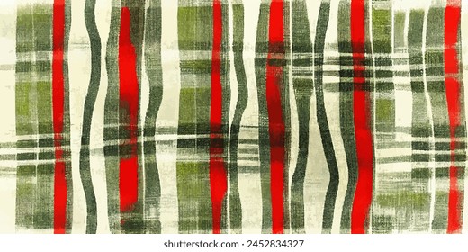 Stripes seamless pattern. Ikat ethnic tribal, handmade seamless wallpaper. Ethnic Ikat abstract background art. llustration for greeting cards, printing and other design project.