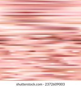 Rayas sin fisuras con una textura de gradiente rosa dorado. Resumen del fondo de la moda. Líneas horizontales vectores geométricos patrón sin fisuras en color rosa sin oro rosa.