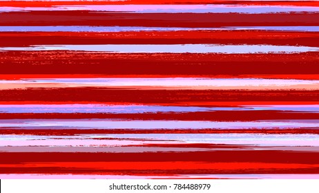 Stripes seamless pattern texture in watercolor grunge style. Fashion print design background.