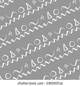 Stripes seamless pattern. Vector Background.