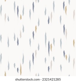 Stripes seamless vector pattern. French farmhouse linen texture. Shabby chic hand drawn background. Country kitchen print