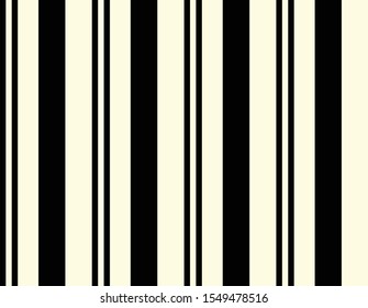 Stripes seamless vector pattern. Vertical geometric image for printing clothes, fabric, paper.