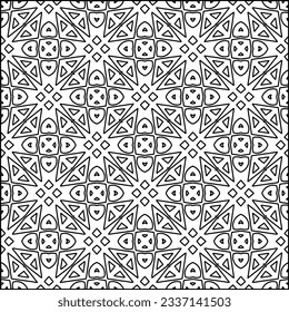 Stripes shapes. Simple line pattern. Black and white pattern. Minimalistic background for web page, textures, card, poster, fabric, textile.