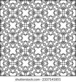 Stripes shapes. Simple line pattern. Black and white pattern. Minimalistic background for web page, textures, card, poster, fabric, textile.