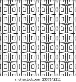 Stripes shapes. Simple line pattern. Black and white pattern. Minimalistic background for web page, textures, card, poster, fabric, textile.