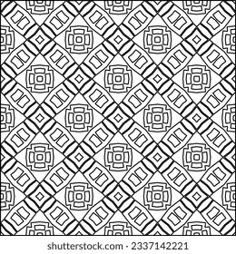 Stripes shapes. Simple line pattern. Black and white pattern. Minimalistic background for web page, textures, card, poster, fabric, textile.