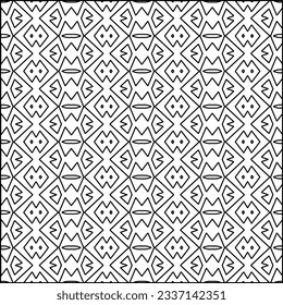 Stripes shapes. Simple line pattern. Black and white pattern. Minimalistic background for web page, textures, card, poster, fabric, textile.