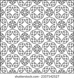 Stripes shapes. Simple line pattern. Black and white pattern. Minimalistic background for web page, textures, card, poster, fabric, textile.
