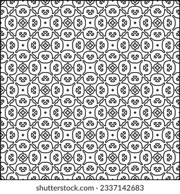 Stripes shapes. Simple line pattern. Black and white pattern. Minimalistic background for web page, textures, card, poster, fabric, textile.