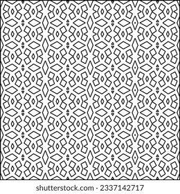 Stripes shapes. Simple line pattern. Black and white pattern. Minimalistic background for web page, textures, card, poster, fabric, textile.