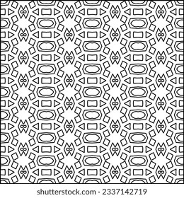 Stripes shapes. Simple line pattern. Black and white pattern. Minimalistic background for web page, textures, card, poster, fabric, textile.