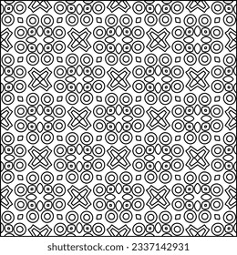 Stripes shapes. Simple line pattern. Black and white pattern. Minimalistic background for web page, textures, card, poster, fabric, textile.