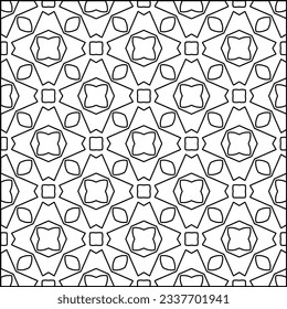 Streifen Formen. Einfaches Zeilenmuster. Schwarz-Weiß-Muster. Minimalistischer Hintergrund für Webseiten, Texturen, Karten, Poster, Stoff, Textilien.