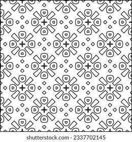 Stripes shapes. Simple line pattern. Black and white pattern. Minimalistic background for web page, textures, card, poster, fabric, textile.