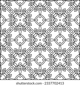 Stripes shapes. Simple line pattern. Black and white pattern. Minimalistic background for web page, textures, card, poster, fabric, textile.