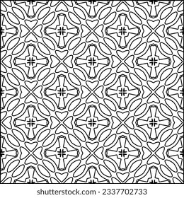 Stripes shapes. Simple line pattern. Black and white pattern. Minimalistic background for web page, textures, card, poster, fabric, textile.