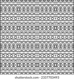 Stripes shapes. Simple line pattern. Black and white pattern. Minimalistic background for web page, textures, card, poster, fabric, textile.