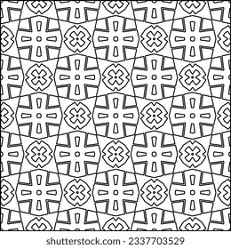 Stripes shapes. Simple line pattern. Black and white pattern. Minimalistic background for web page, textures, card, poster, fabric, textile.