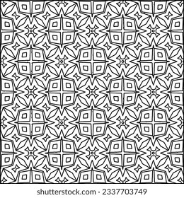 Stripes shapes. Simple line pattern. Black and white pattern. Minimalistic background for web page, textures, card, poster, fabric, textile.